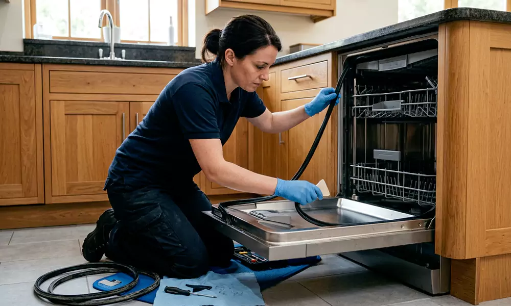 Dishwasher Door Gasket Replacement in Belchertown, MA