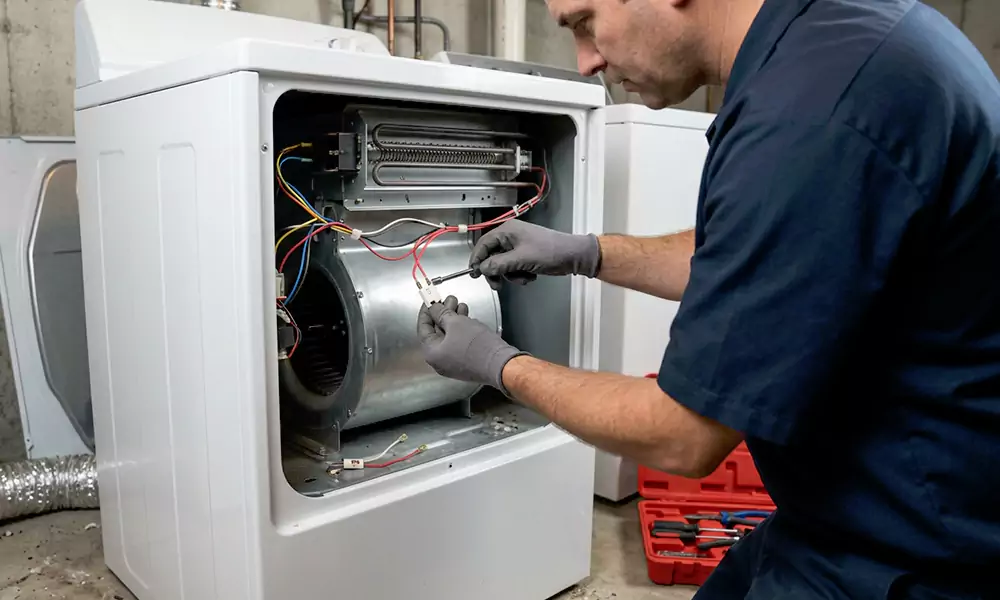 Dryer Thermal Fuse Replacement in Belchertown, MA