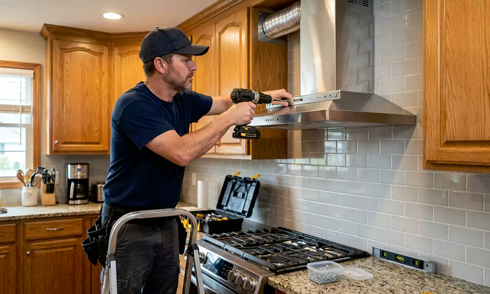 Range Hood Installation in Belchertown, MA