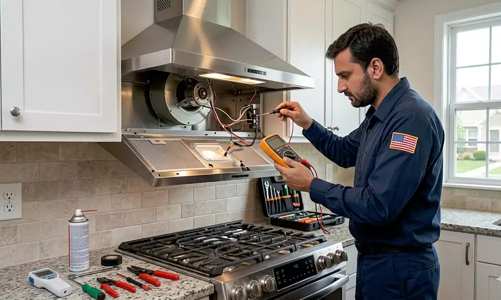 Range Hood Repair in Belchertown, MA