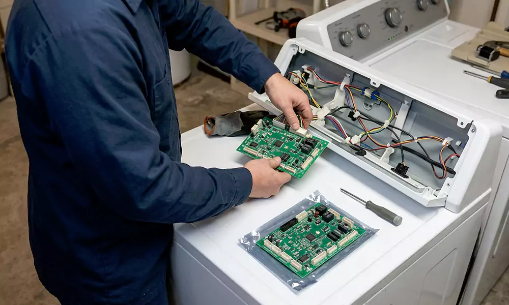 Washer Control Board Replacement in Belchertown, MA