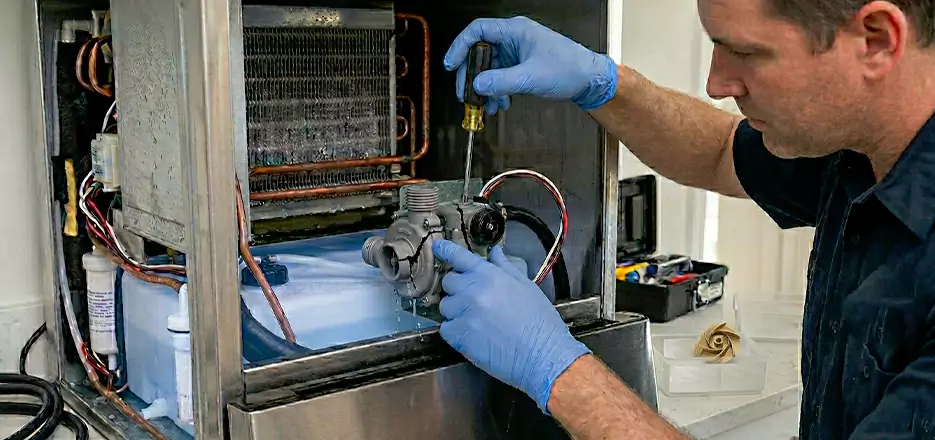 Commercial Ice Maker Water Pump Repair in Belchertown