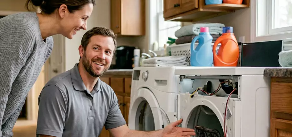 Dryer High Limit Fuse Replacement in Belchertown