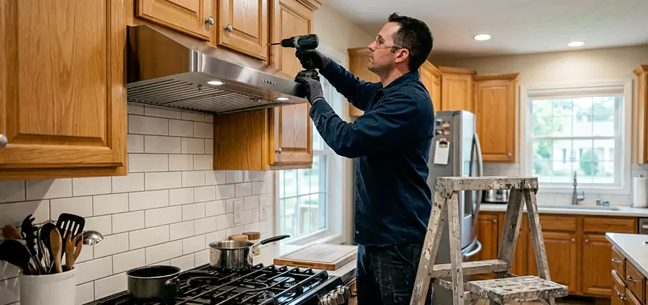Wood Range Hood Installation Belchertown