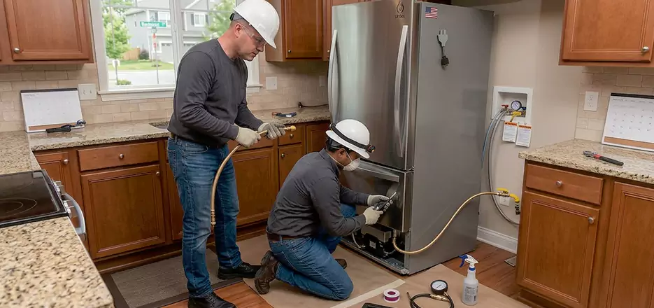 Propane Refrigerator Installation in Belchertown