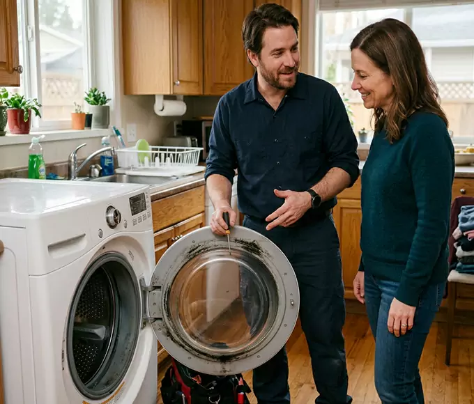 Why Belchertown, MA Homeowners Choose Belchertown Appliance Pro for Washer Door Seal Replacement?